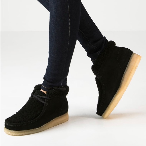 clarks wallabee ankle boots